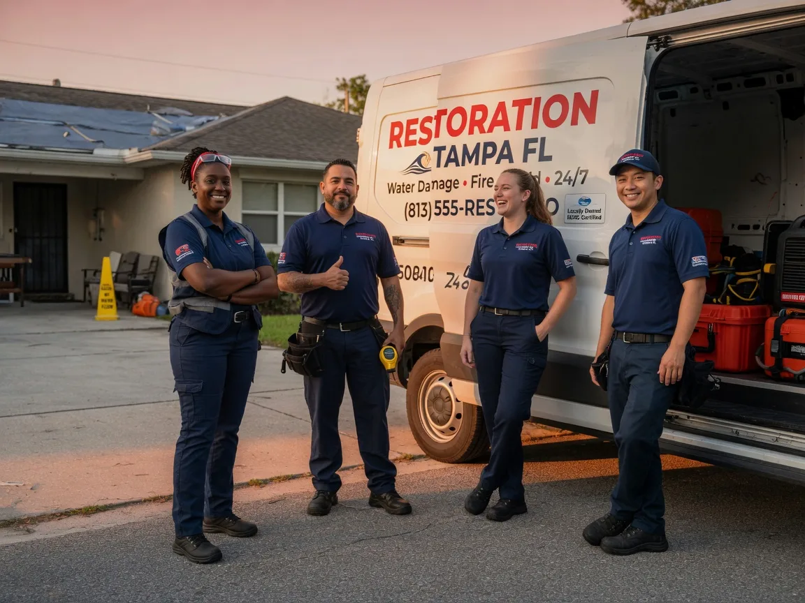 Water Damage Restoration company in Midwest City, OK